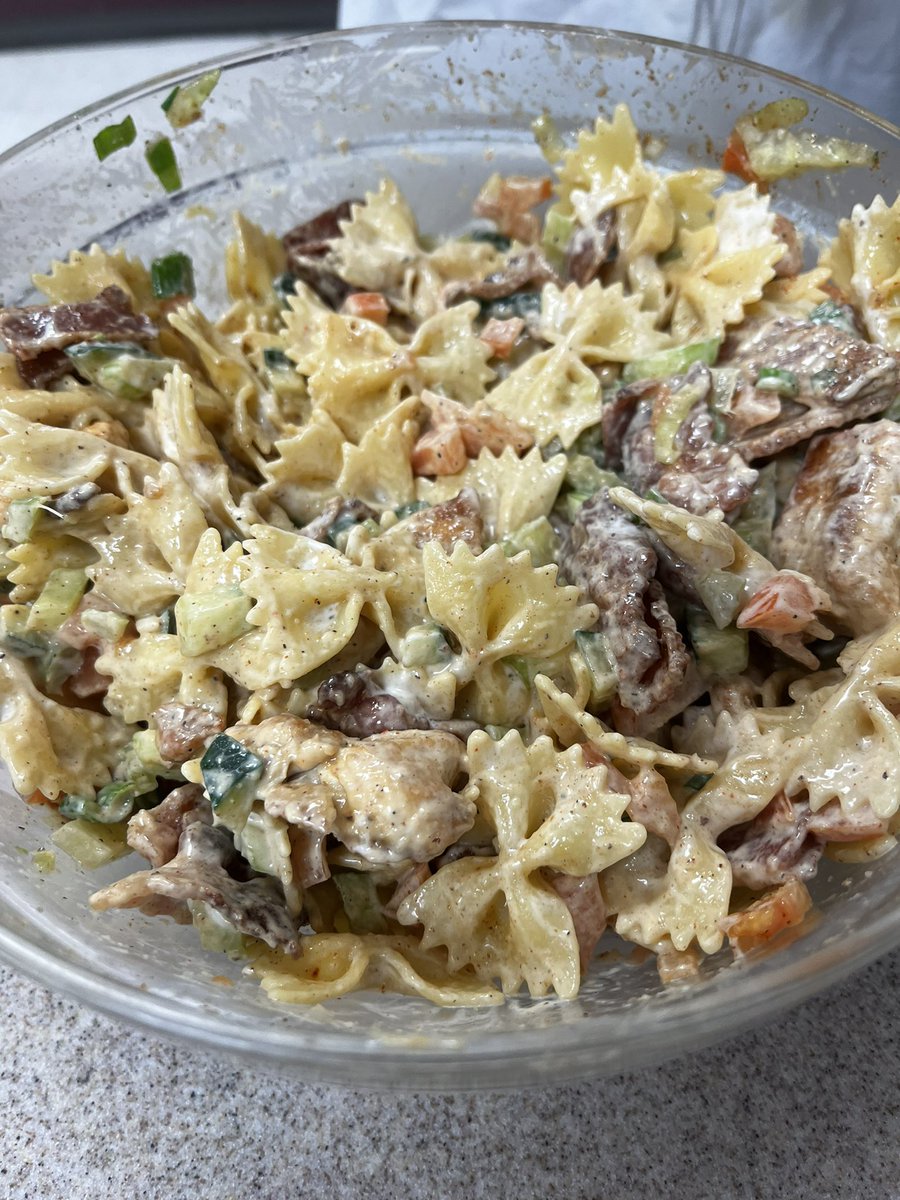 Mrs. M.B. Holmes (@mrsholmesfacsed) on Twitter photo Shoutout to our amazing Foods and Nutrition students for creating an excellent food safety plan using the Chicken Bacon Pasta Salad Lab. Their hard work led to 24 students becoming Food Handler Certified! Great Job Future Chefs! <a href="/CRHSRedWolves/">CRHS Red Wolves</a> #safeplates Shoutout to our amazing Foods and Nutrition students for creating an excellent food safety plan using the Chicken Bacon Pasta Salad Lab. Their hard work led to 24 students becoming Food Handler Certified! Great Job Future Chefs! <a href="/CRHSRedWolves/">CRHS Red Wolves</a> #safeplates