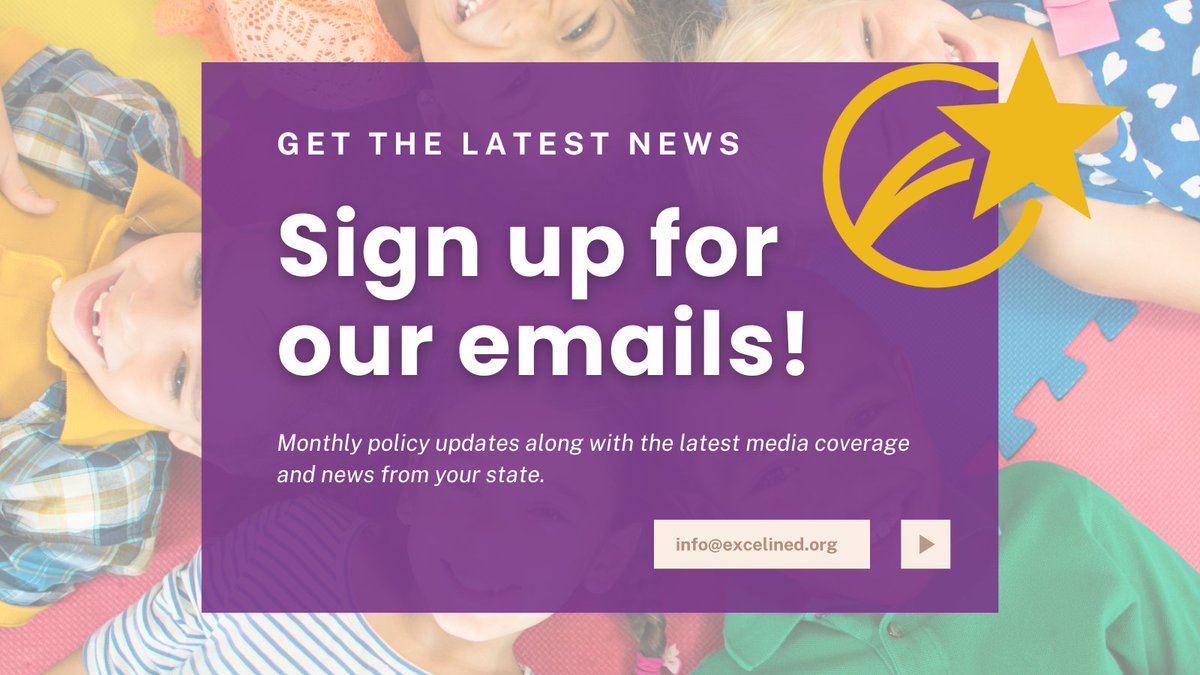 📢 Stay informed about education policy updates in your state! Join ExcelinEd's email list today and receive a monthly digest of the latest news, media coverage and policy insights straight to your inbox. Sign up now: eepurl.com/dBYun6