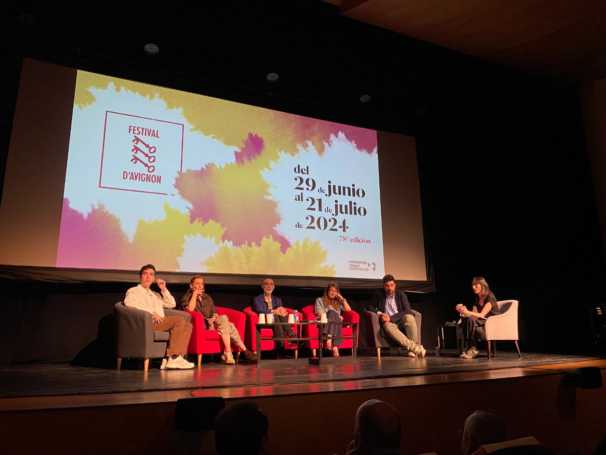 Hoy se ha presentado la 78º edición del @FestivalAvignon en Madrid, con motivo de la elección de la lengua española como invitada de honor. El #Dramático participa por primera vez con el estreno absoluto de #LaGaviota y dos lecturas dramatizadas. ➕Info: dramatico.mcu.es/dramatico-en-e…