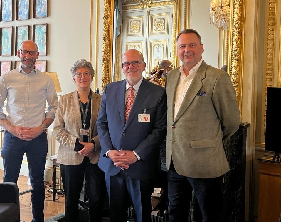 Our Intl Dir @GavinLandry was very pleased to meet with @TheoRycroft @UKinFrance, highlighting importance of visitors from #France, our work to drive growth including our @GREATBritain campaigns & opportunities with @Paris2024 🇬🇧🇫🇷 @stharreau @VisitBritainFR #VB's #GaryRobson