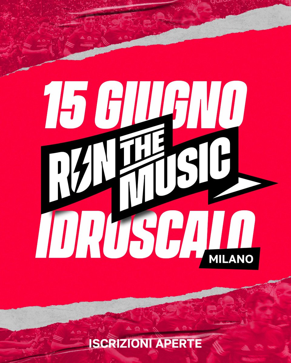 𝑳𝒆𝒕'𝒔 𝑹𝒖𝒏, 𝑺𝒐𝒖𝒏𝒅𝒔 𝑻𝒐𝒈𝒆𝒕𝒉𝒆𝒓! Torna #runthemusic 🏃🏻 SAVE THE DATE 🗓 15 giugno 📍 Idroscalo Milano Iscrizioni 👉 runthemusic.it