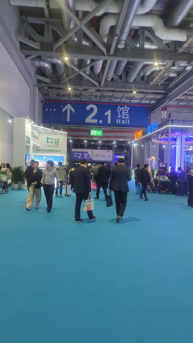 We are delighted to share that we've kicked off our participation at the prestigious CMEF exhibition with an incredible first day! 🎉 📅 Dates: April 11th - 14th 📍 Location: Shanghai Schedule a meeting with us -> lnkd.in/eTPpJ65v