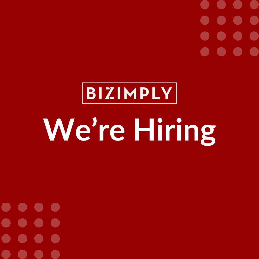 Hey there! 🚀 We are looking for a detail-oriented and highly organised Accounts Receivable Administrator (1 year Maternity Contract) for the Bizimply Team. For more info, check the link: hubs.la/Q02sz3qM0