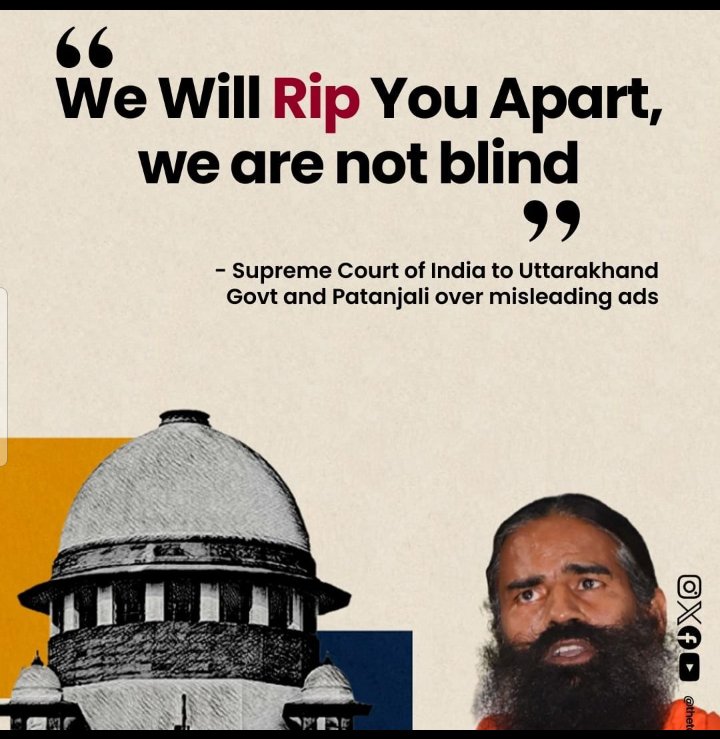 #LANGUAGE 
Judge hai ya 'sadak ka goonda'
#ISupportBabaRamdev