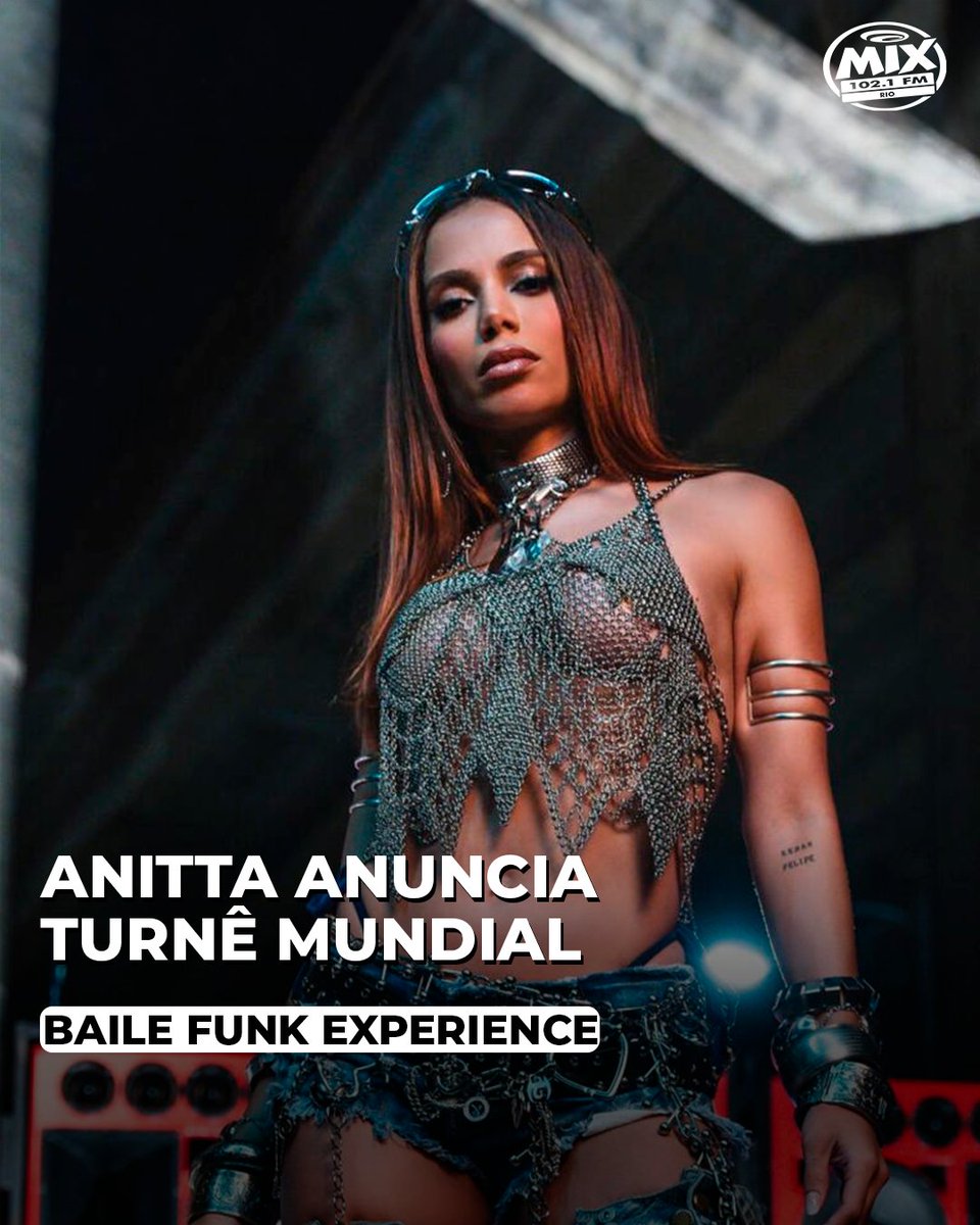 Anitta anunciou a sua primeira turnê mundial!! Saiba mais no nosso site. Clique no link📷tinyurl.com/5n8rerbn