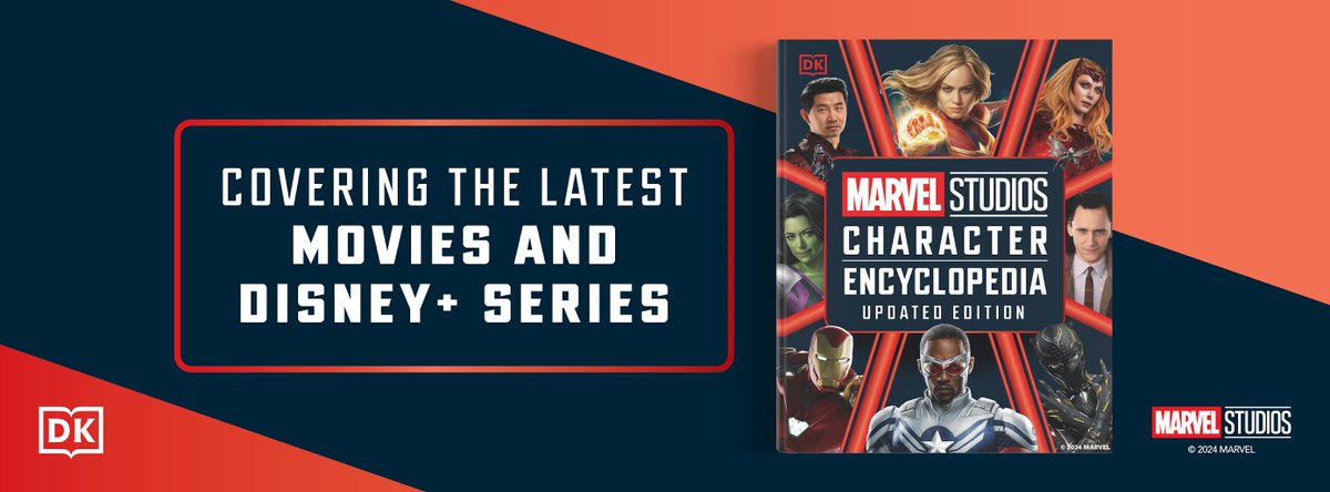 Out now in the UK and coming out 4/23 in the US, it's the Marvel Studios Character Encyclopedia! I had so much getting immersed in the MCU to update this edition ✨ geni.us/rc4dL