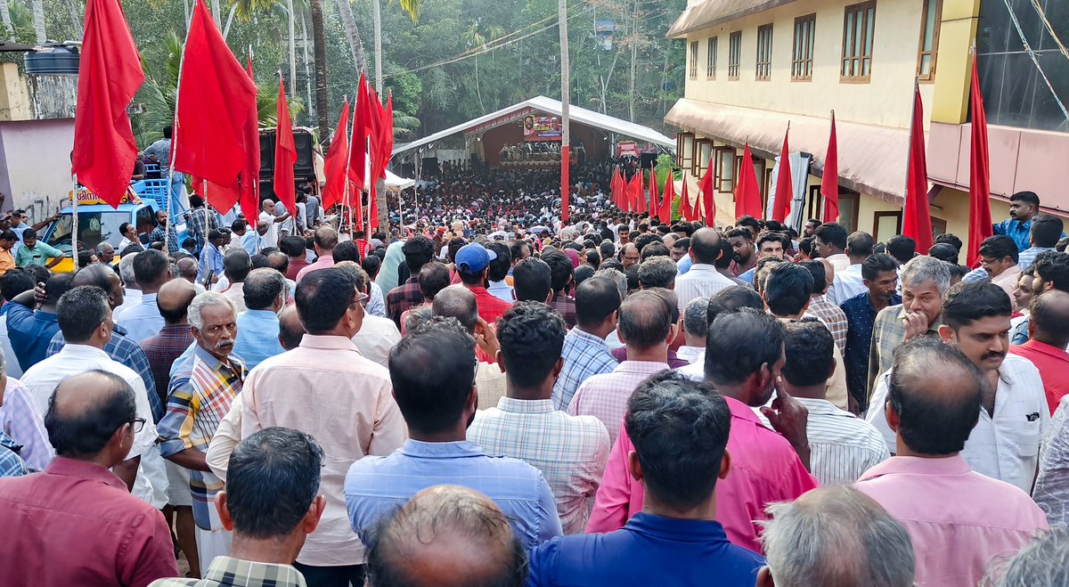 Attended the public programmes held as part of the electoral campaign of Com. V Joy, the Left Democratic Front (LDF) candidate of the Attingal constituency. The gatherings at Varkala, Kattakkada, and Kanyakulangara showcased the enduring support and trust we have garnered over…