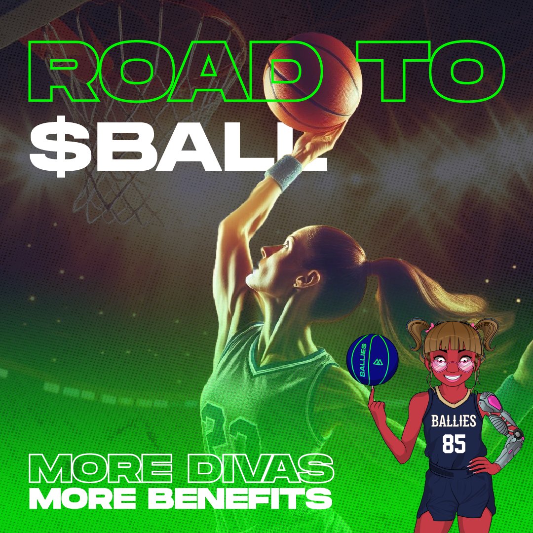 🚀 Divas are excellent PFPs connected to $BALL token! Secure your place in the hottest IDO this summer✨ The more Divas you buy, the more benefits you get! 👑 Diva <> $BALL IDO benefits: 🏀Priority whitelist 🏀Up to 8% $BALL discount 🏀Up to 100% staking boost 🏀$BALL airdrop…