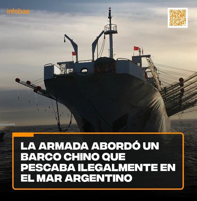 Están sacando a los barcos pesqueros chinos e ingleses que hace años vienen a saquear nuestros mares.

Después de tanto, Argentina se hace respetar otra vez. Esto es un gobierno PATRIOTA, aprendan Kirchneristas vende patria.
