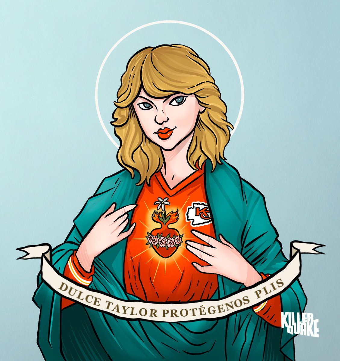 Todos tenemos un Dios a quién encomendarnos 🙏

Reír te cambia la vida. 
Cámbiasela a los demás 😃
Shop 👕👇
killerquake.com.mx

#TaylorSwift #swifties #Rezar #Música
#Playeras  #KillerQuake