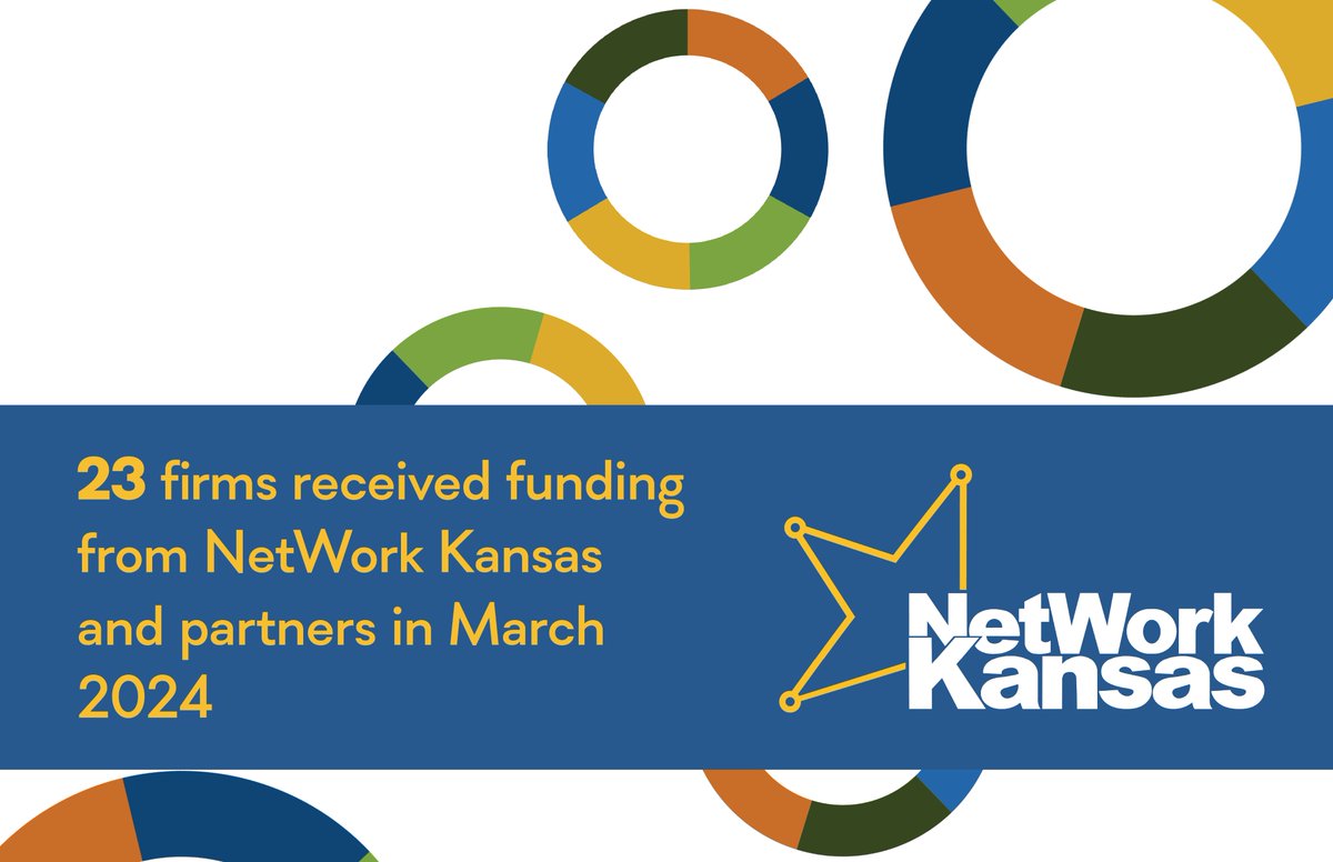 23 businesses received #funding from NetWork Kansas & partners in March. Learn more: t.ly/uB3pr #kseship