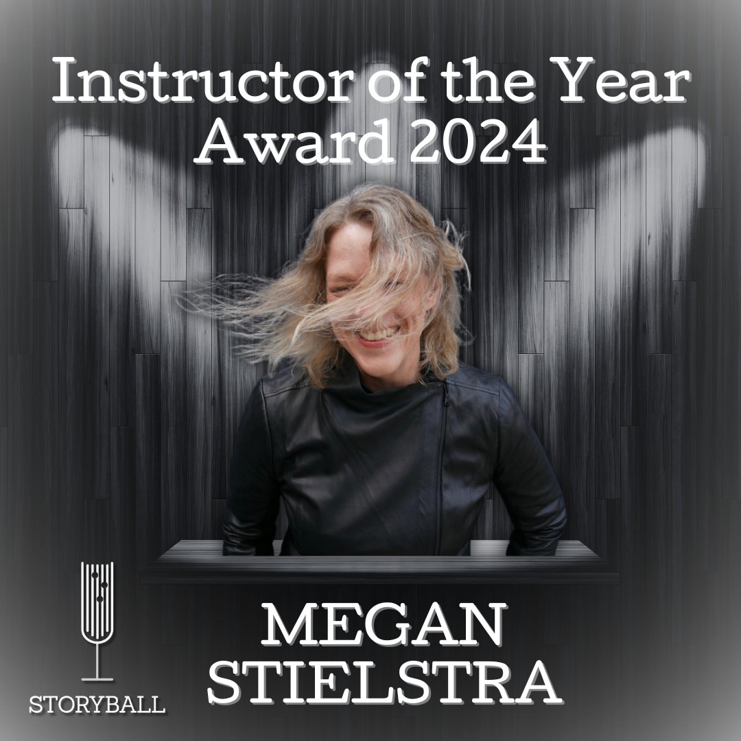 ANNOUNCING: Megan Stielstra has been voted StoryStudio's 2024 Instructor of the Year! CONGRATULATIONS, @meganstielstra. This is so well-deserved. We will celebrate Megan at this year's StoryBall party and fundraiser, May 16 at Revolution Brewing. storystudiochicago.org/storyball/