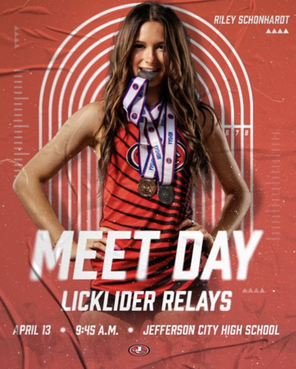 JCTrackField1's tweet photo. Come catch Senior, Riley Schonhardt in action on Saturday, April 13th at the 64th Annual Licklider Relays! 

See you @ Adkins Stadium! https://t.co/L0N1oOCPuQ