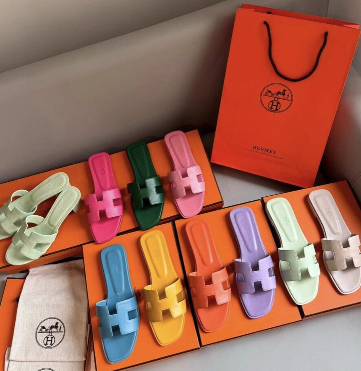 hermes sandals for summer