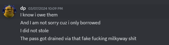 5. @dptog4 was never drained he ended up selling the mee6 pass after the server was deleted. Proof blow.

opensea.io/assets/ethereu…