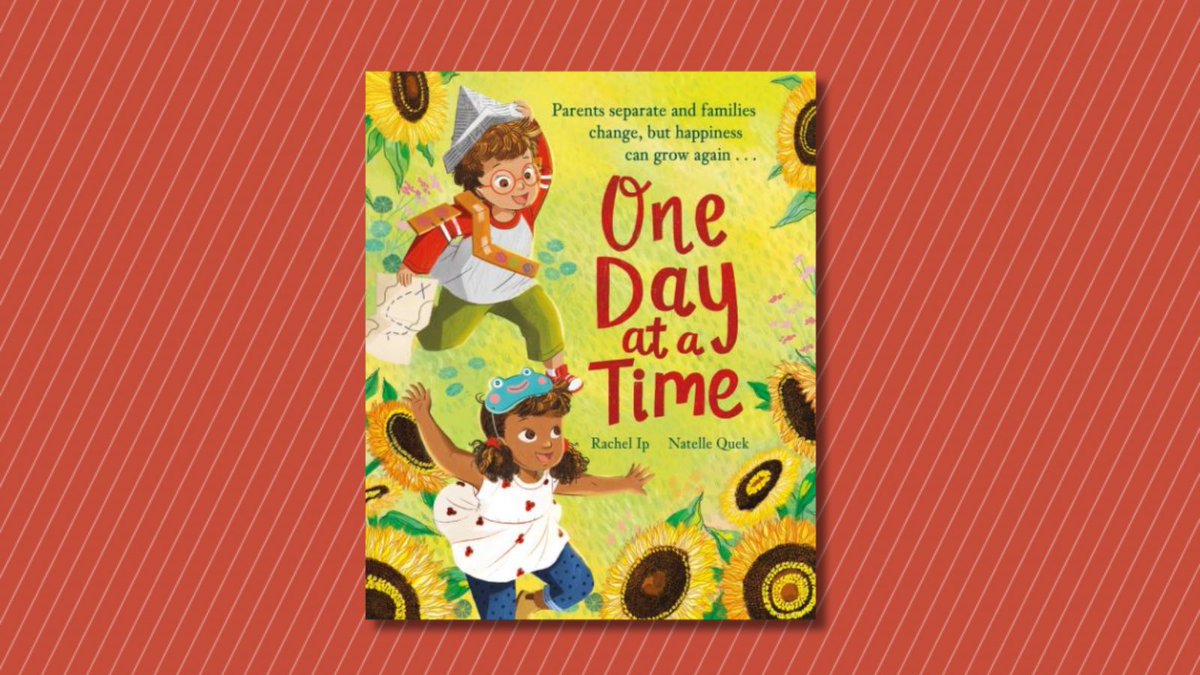 Happy Publication Day to ONE DAY AT A TIME ❤️🎉 Written by award-winning author, @RachelCIp & illustrated by the amazing @NatelleQuek! A beautifully illustrated story about dealing with divorce and separation, to offer comfort and reassurance to young children 🌻