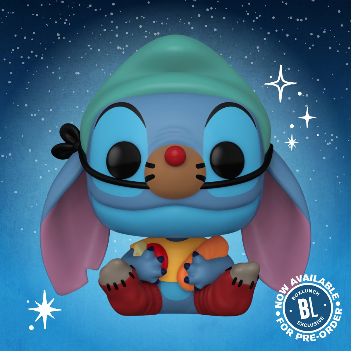 Our exclusive #Stitch as #GusGus Funko Pop! is available at the link in our bio. ✨ boxlun.ch/3Jd22J0