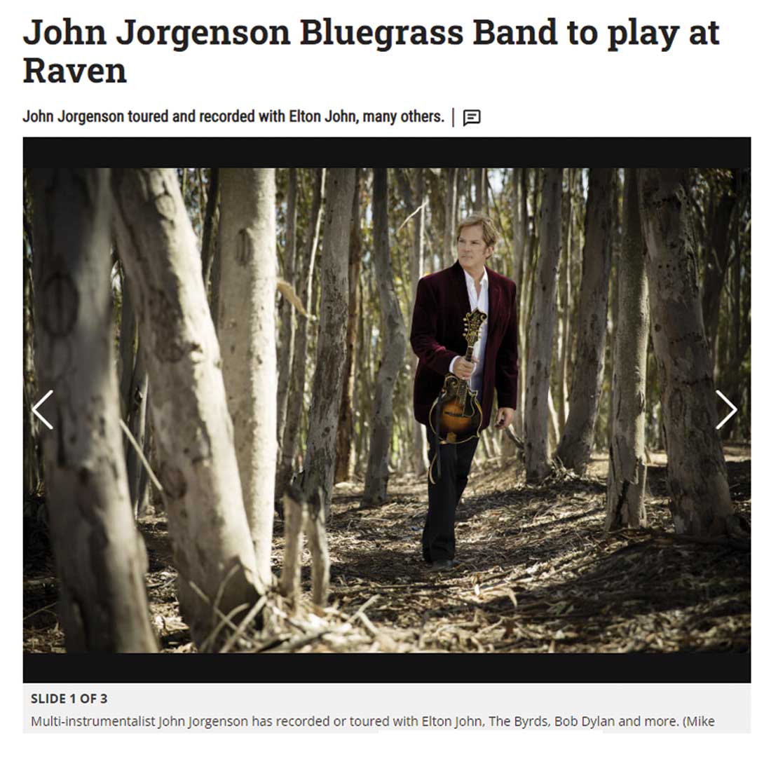 Lovely profile from Dan Taylor in @NorthBayNews highlighting just how talented @jjorgensonmusic is...something @peterframpton and @BradPaisley have been telling people for years! Read the article, and buy your tickets at raventheater.org for the Sonoma County concert!