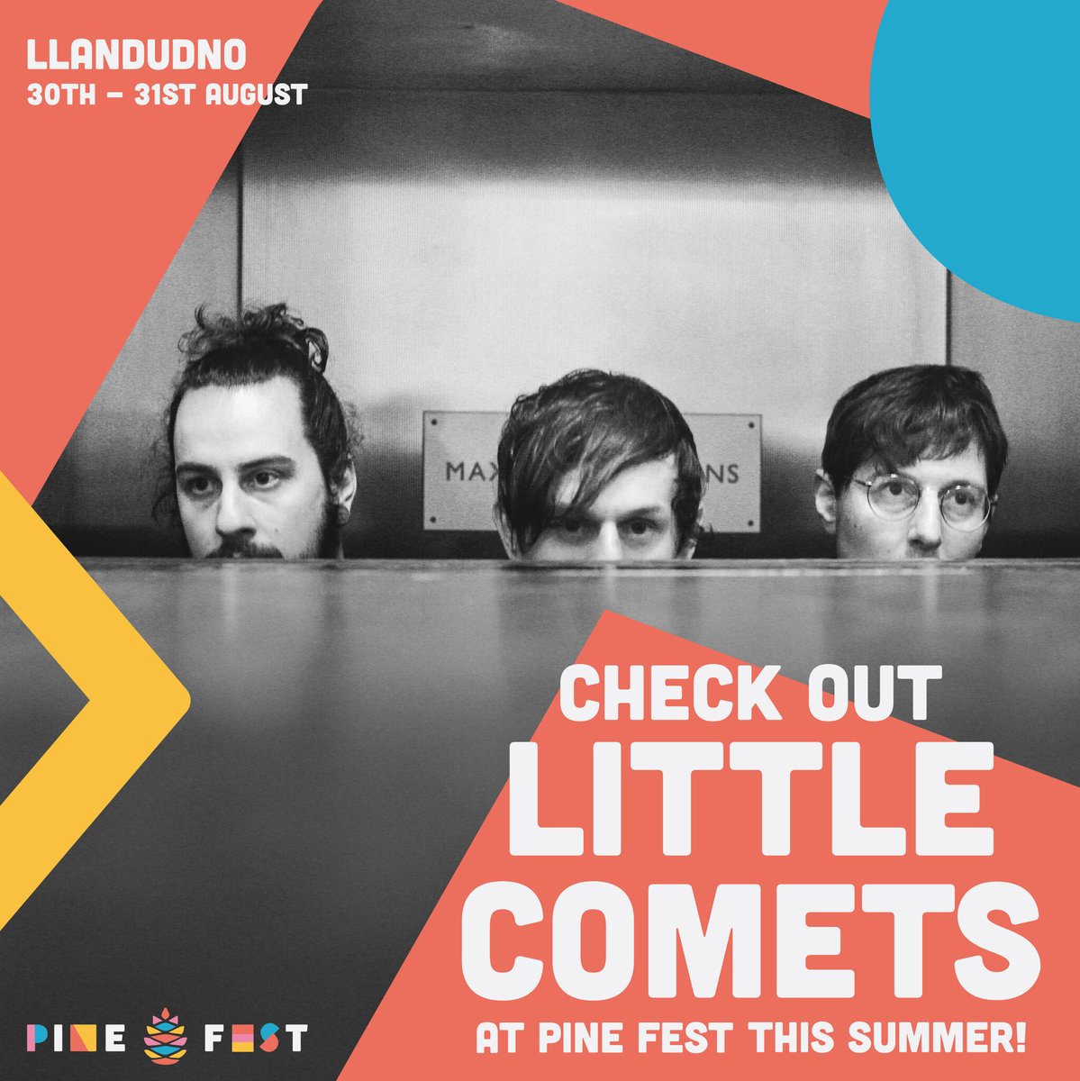 Little Comets x Pine Fest @littlecomets music is honest, authentic, eschewing trends and ignoring the zeitgeist. Once described as “the best kept secret in your musical wardrobe”, Little Comets continue to thrive simply because they love making music. bit.ly/43wXK8U