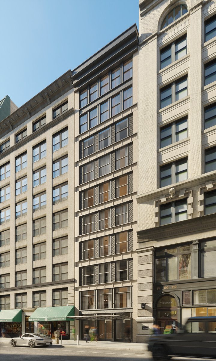 COMING SOON // Louie XVII &amp; XVIII

21 West 17th Street &amp; 16 West 18th Street
__
Louie’s Collectors Residences is a meticulously curated collection of full-floor 3 bedroom residences nestled in the heart of Manhattan’s the Ladies’ Mile Historic District. The collection runs block