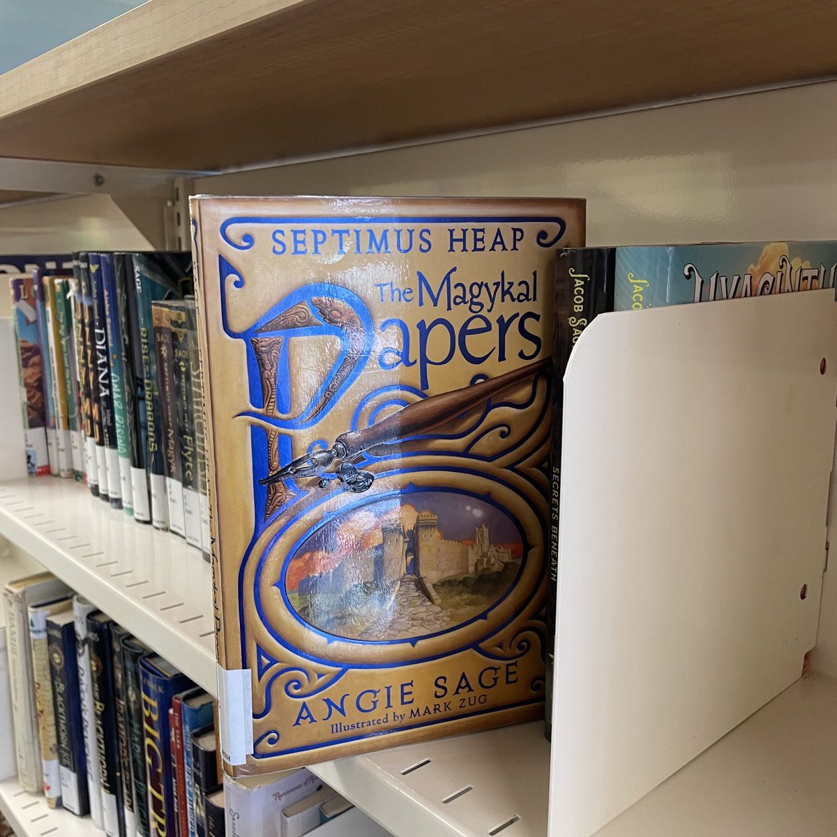 dgwroenn's tweet photo. Septimus shall be the name of my seventh child if I get there (inspired by today’s trip to the children’s library). https://t.co/tRdCttF8o9