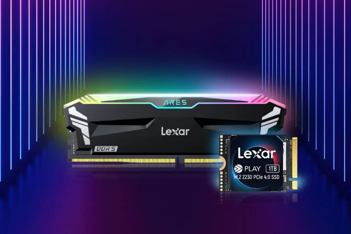 Lexar anuncia novos produtos

@lexarmemory
#Lexar
#GamerseGames

gamersegames.com.br/2024/04/10/lex…