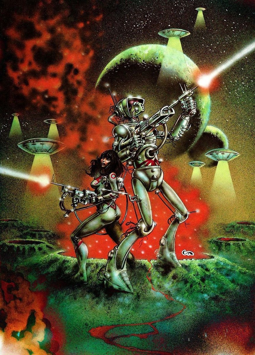 Clyde Caldwell #scifiart