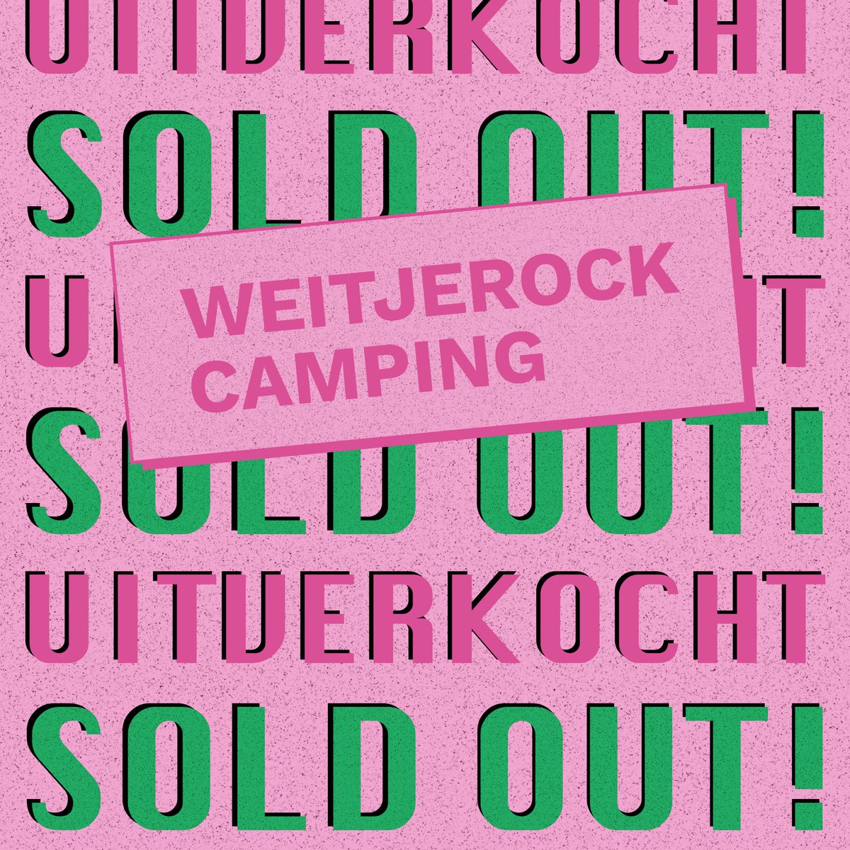 ⛺️ 𝗖𝗮𝗺𝗽𝗶𝗻𝗴 𝗪𝗲𝗶𝘁𝗷𝗲𝗥𝗼𝗰𝗸 𝘂𝗶𝘁𝘃𝗲𝗿𝗸𝗼𝗰𝗵𝘁!

🚀 Ook de festival tickets gaan hard! Wacht dus niet te lang met het kopen van je ticket en ga snel naar WeitjeRock.com/tickets

#uitverkocht #weitjerock #festival #camping #zeeland