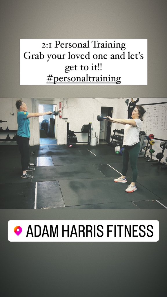 2:1 Personal Training - dm me now!! #personaltrainer #personaltraining #fitness #denverfitness #ThursdayFeeling