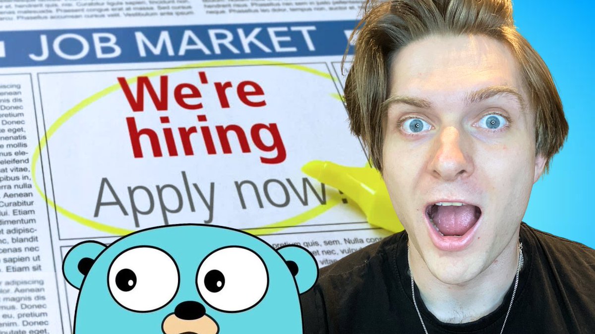 Wanted to make a video about the current state of the job market for Go developers. Let's compare it to other programming language markets to find out if it's a good language to learn to find a job right now! Check it out - Link below