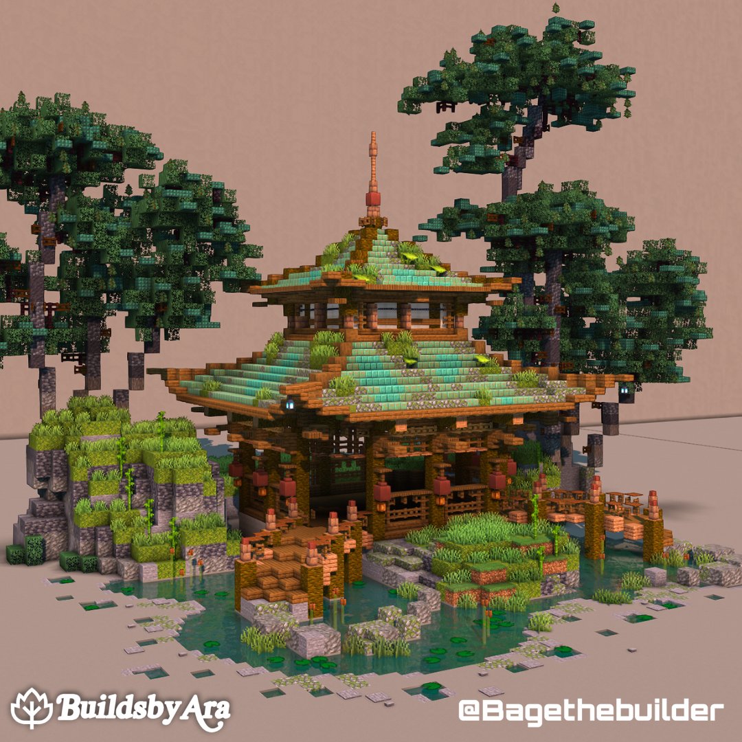 Minecraft - Frog Temple
Collab with @BageThebuilder 
#Minecraft #Minecraftbuilds #minecraft建築コミュ