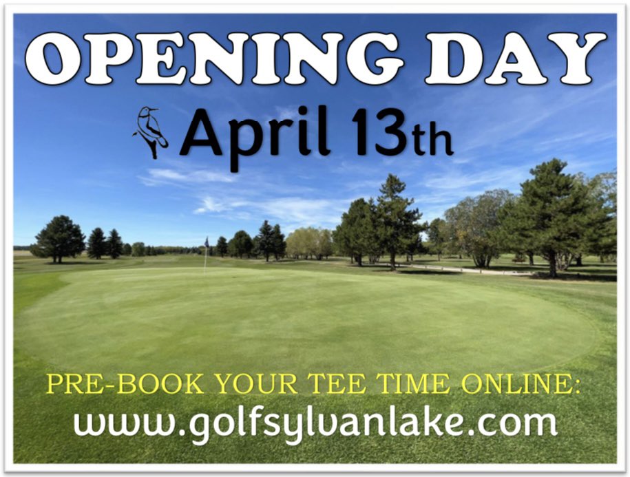 MeadowlandsGolf's tweet image. Time to play some golf 🏌️‍♀️ WE are officially OPENING our golf course on April 13th ⛳️ Call to get your Tee Time 403.887.5100 #PlayMoreGolf