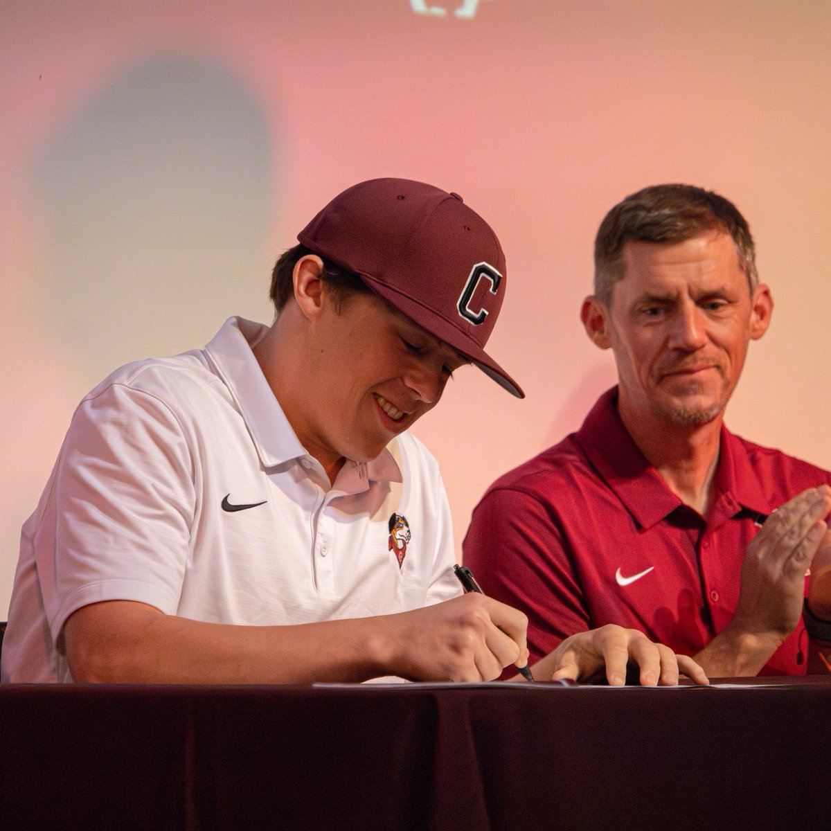 MPCountryDay's tweet photo. Senior Owen Marchal had his signing ceremony as he committed to playing #baseball at @CentenaryLA in the fall. Owen is a recipient of #Centenery President's Scholarship, a merit-based #scholarship, as well as being a baseball recruit. Owen's passion for the game has been evident since he was just 5 years old. Beyond playing, he has shared his skills by coaching 9-10-year-olds at Carrollton and has been mentored and coached for 13 years through NOCA, his travel team. Owen serves as team captain at Country Day, excelling as a left-handed pitcher, first baseman, and right fielder. Owen's dedication and talent have consistently earned him a spot on the all-district baseball team since his freshman year.
Congratulations, Owen! We are so #cajunproud of you and can't wait to see what this next chapter will bring!