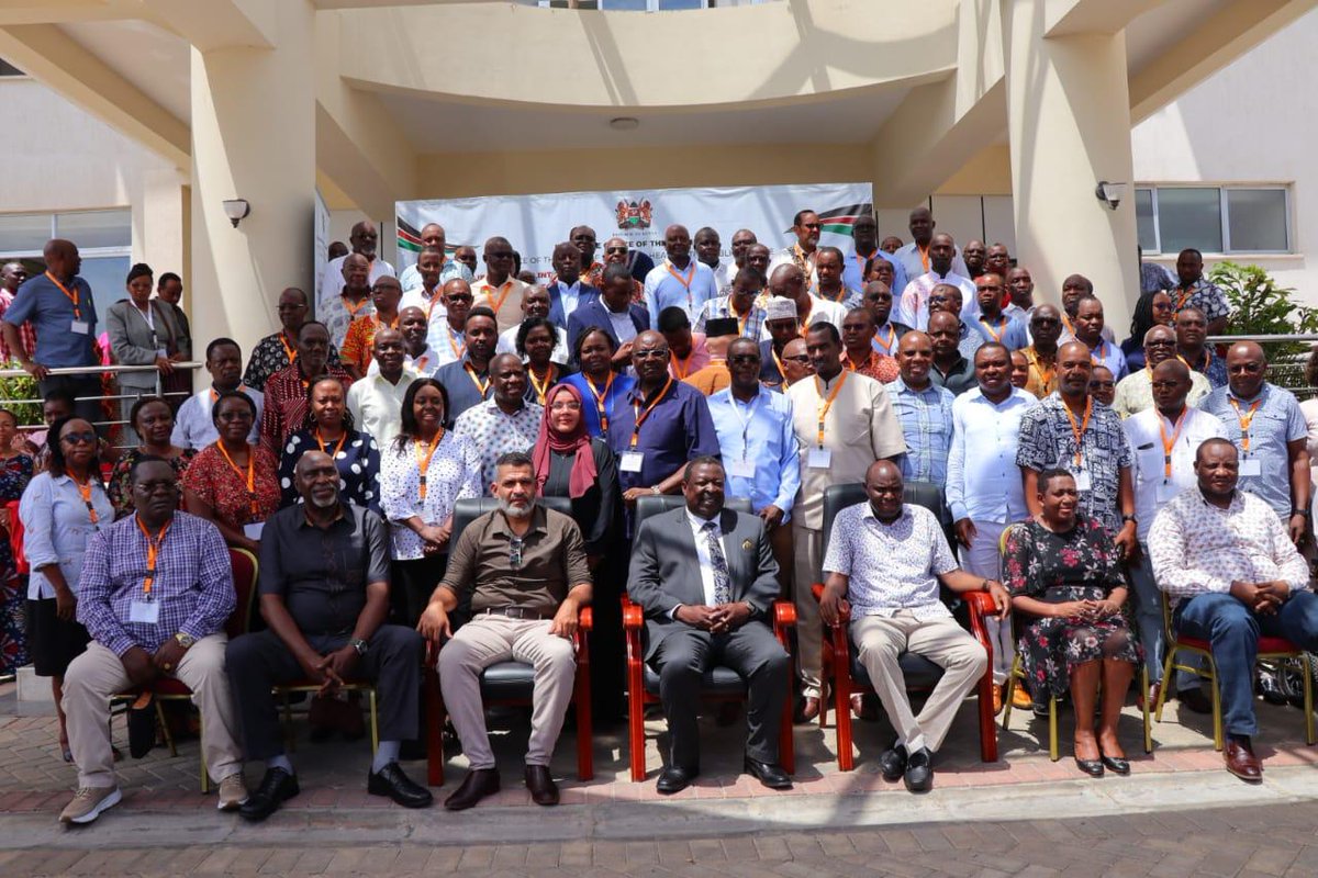 Attended the opening session of a two-day conference at the Kenya School of Government, Mombasa, graced by the Prime Cabinet Secretary, Hon. @MusaliaMudavadi, and Chief of Staff, Hon. @koske_felix.