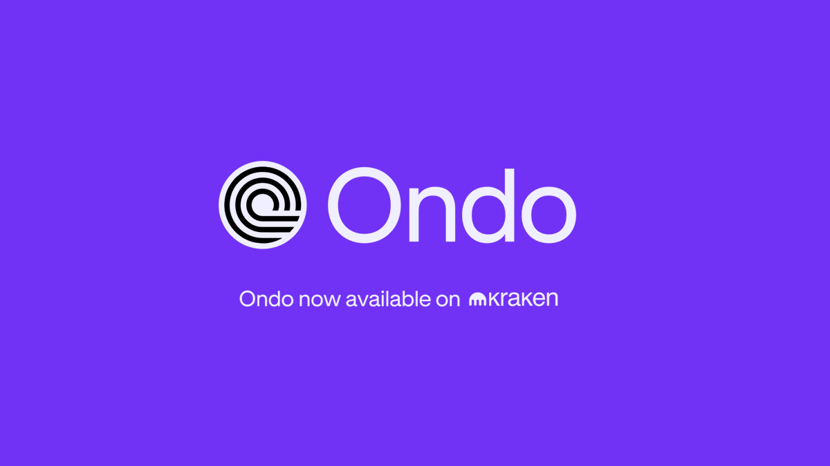 📣 New token available: $ONDO @OndoFinance ✔️ Trading is live *Geographic restrictions apply Trade now ⤵️ krakenpro.app.link/ONDO_USD