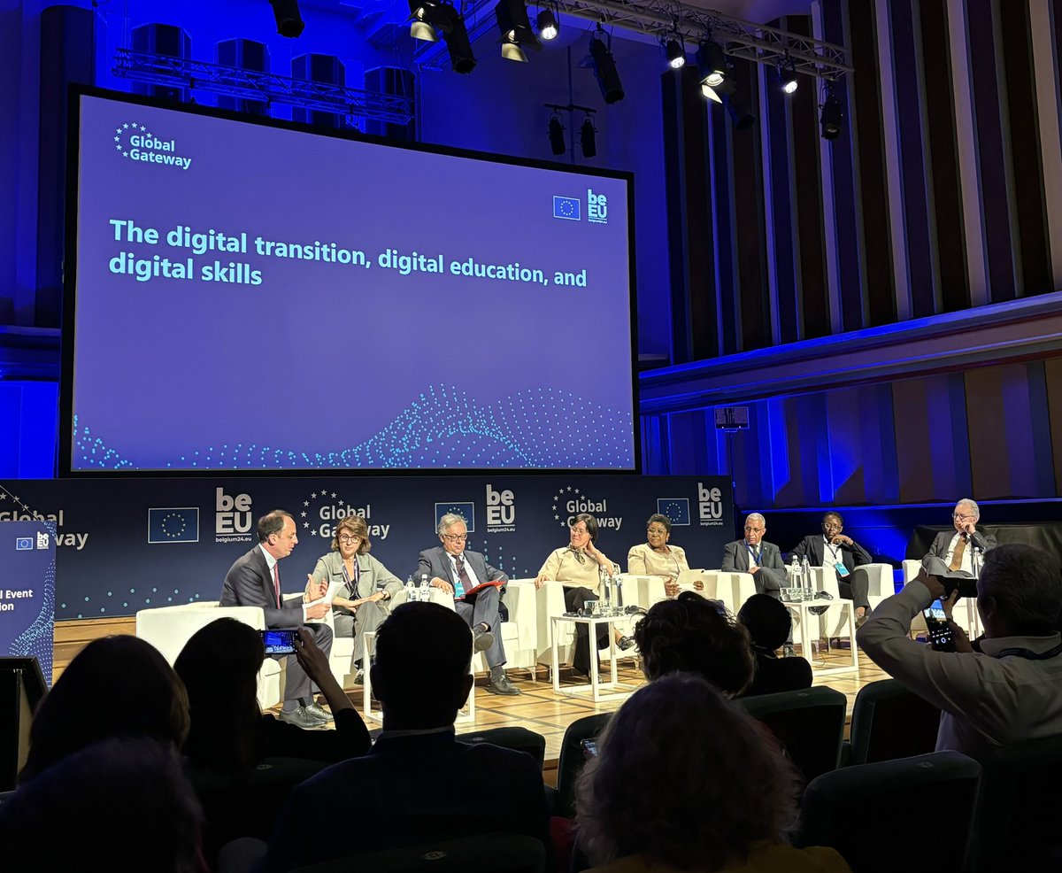 Live now: Global Gateway Education Forum, Digital Session
@EU_Partnerships

AfricaConnect @AC3_News mentioned as key EU funded programme in support of digital transformation of R&E sector

Thank you @GEANTnews @Milkshake for highlighting role of NRENS for digital infra delivery