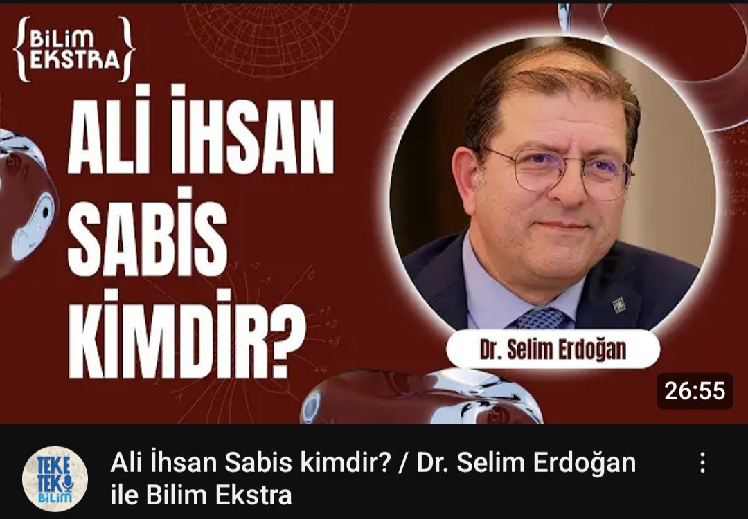 Vatandan Başka Sevgili Bilmeyenler 'de bu hafta Millî Mücadele'nin en ilginç isimlerinden birini konuşuyoruz. Teke Tek Bilim Ekstra'nın bayram konuğu Ali İhsan (Sabis) Paşa. Keyifli seyirler dilerim. Aşağıdaki linki tıklayarak programa doğrudan ulaşabilirsiniz.👇