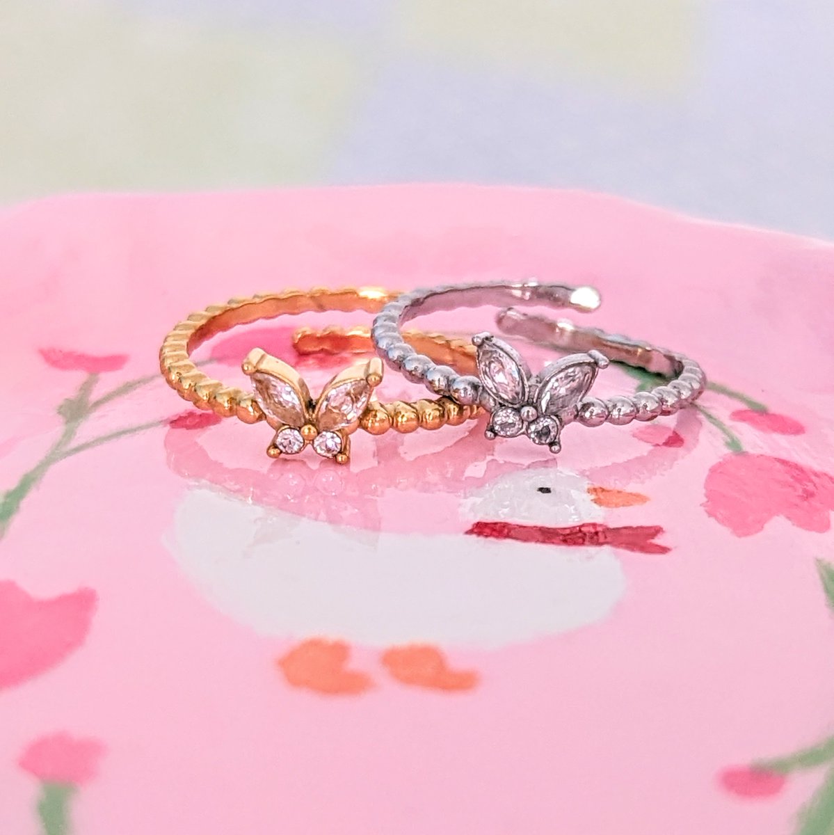 Baby Butterfly Rings 🦋