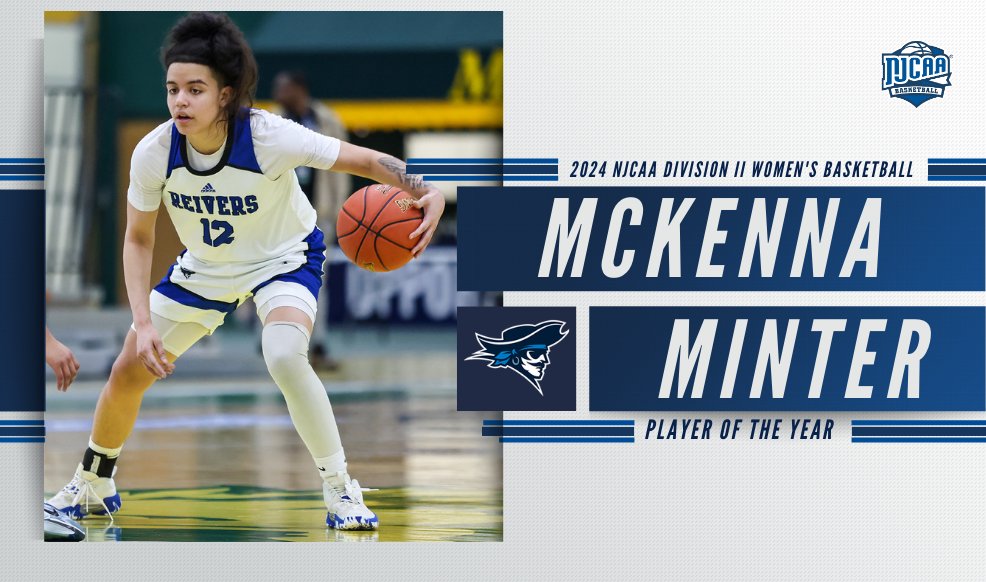 🏆2024 #NJCAABasketball DII Women's Player of the Year! McKenna Minter receives this year's honor after leading Iowa Western to a historic season. Read more⤵️ njcaa.org/sports/wbkb/20…
