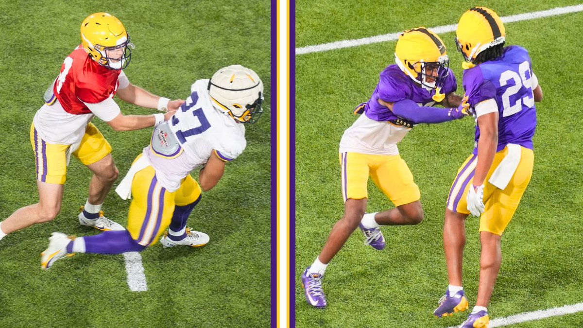 What do YOU want to see from #LSU’s Spring Game? COMMENT BELOW, highlight video coming SATURDAY