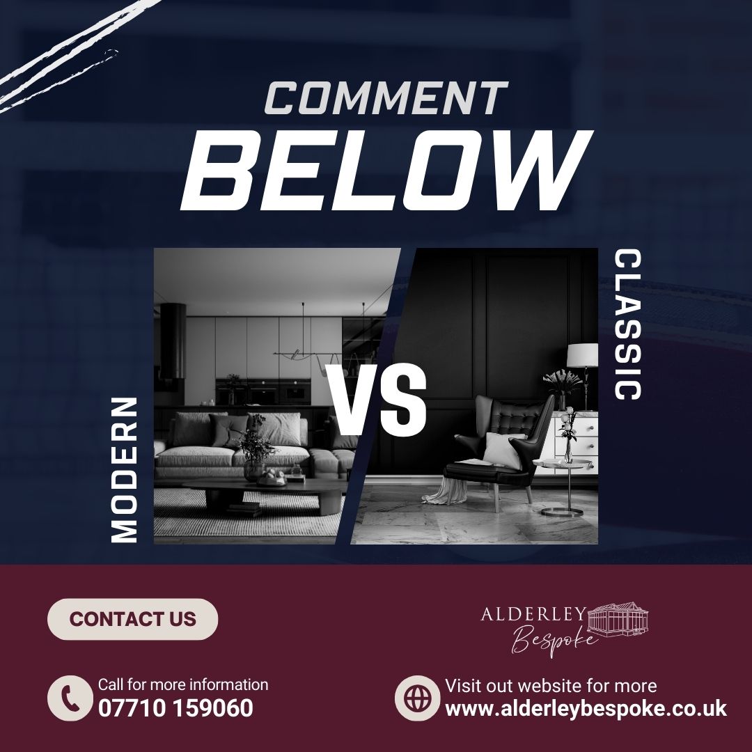 AlderleyBespoke's tweet photo. Modern or classic? How would you like your orangery?

Comment below 👇
#Orangery #Conservatory #Home https://t.co/oDOa5E6UXN