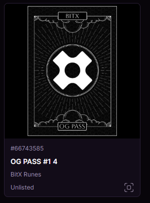 bitx2100's tweet photo. Giving away 1 BitX OG PASS 🎁

Like + RT + Tag 2 friends ✅

Winner will be picked in 24 hours ⌛️