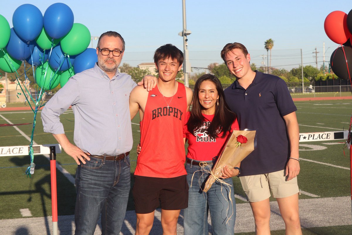 TRACK & FIELD / Thank you to our 2024 seniors and their parents for their dedication to the track and field program over their four years at Brophy College Prep. Full gallery on Brophy Athletics Facebook page.