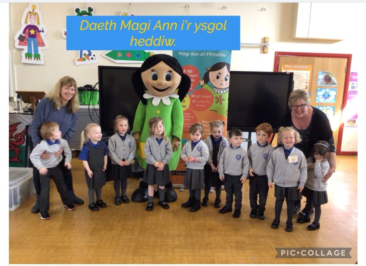 Plant Yr Wyddfa wedi mwynhau dysgu Makaton, chwarae gemau a chael ymweliad gan Magi Ann fel rhan o ddathliadau Wythnos 'Cymru Cŵl'. Wyddfa children enjoyed learning Makaton,playing games & a visit from Magi Ann as part of 'Cymru Cŵl' week. Diolch @Ceribos @UrddConwy a @MIConwy