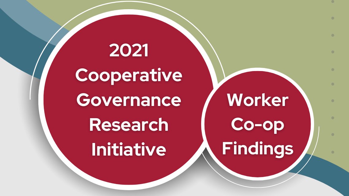 Join @CenterforCoops's Courtney Berner and worker-owners Daniella Priesler of Colmenar Consulting and Matt Herman of @NamasteSolar for a deep dive into worker co-op governance practices and the trends that are shaping them. Register now: uwmadison.zoom.us/webinar/regist…