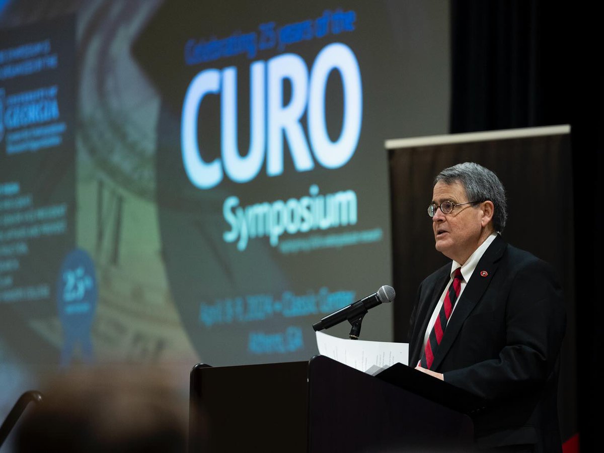 On Monday and Tuesday, more than 620 students presented their research at the CURO Symposium at the Classic Center in downtown Athens. Hosted by the Center for Undergraduate Research Opportunities, the annual event celebrated its 25th anniversary!