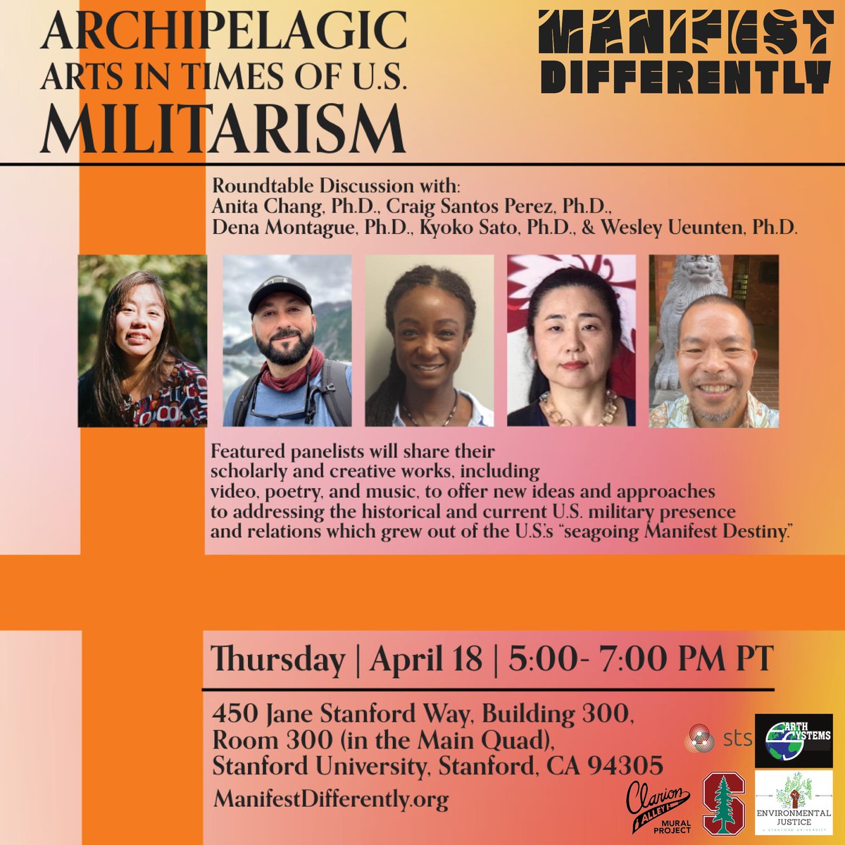 Also next week! I’m looking forward to being part of this event at Stanford!