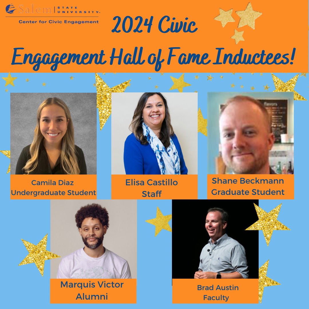 Introducing your 2024 Civic Engagement Hall of Fame Inductees! Recognized for their sustained commitment and passion to addressing social and environmental challenges facing our communities, we are so excited to celebrate them at Hall of Fame on April 30th. RSVP to come!