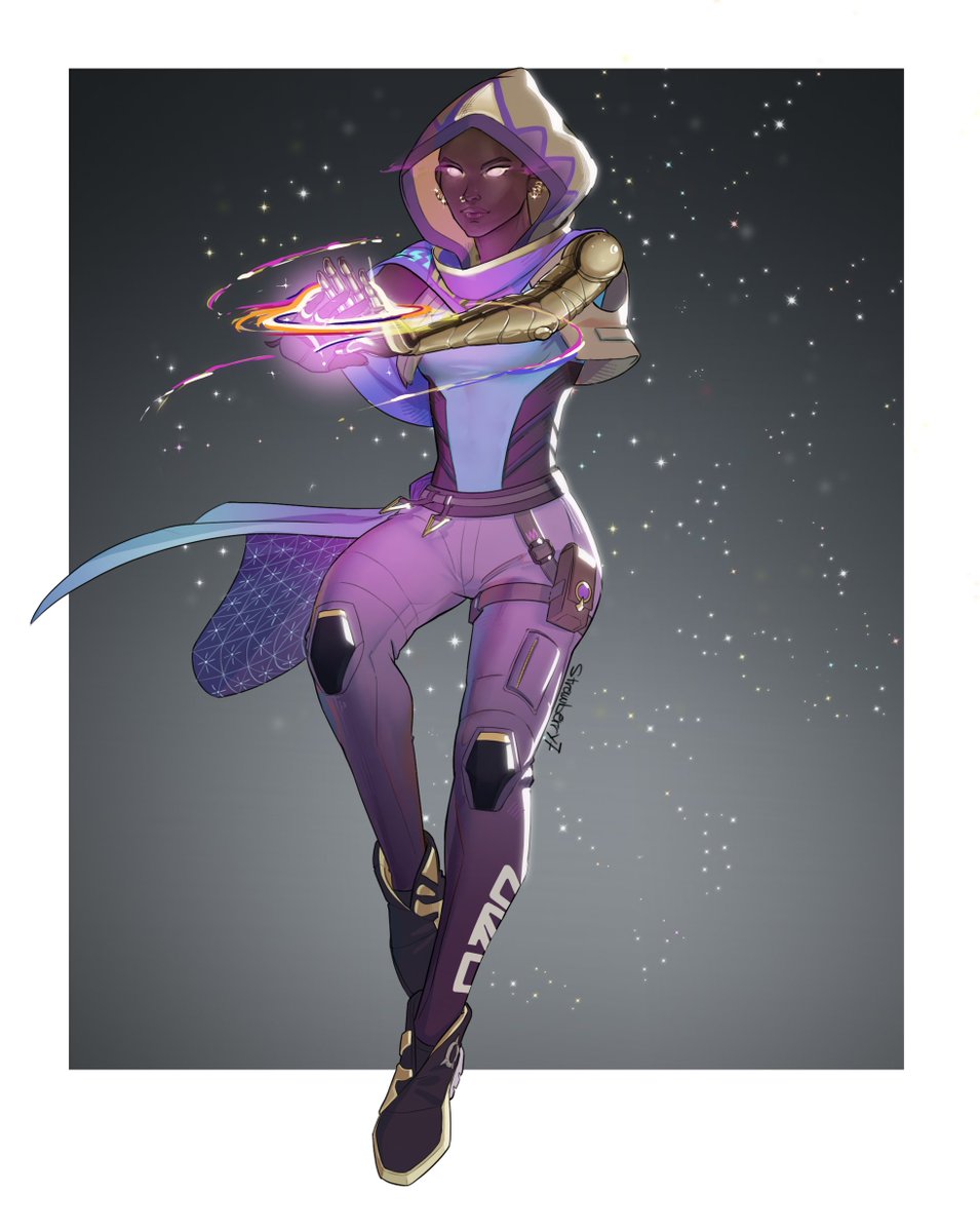 Worlds Divided 
#VALORANT #Astra #ValorantArt