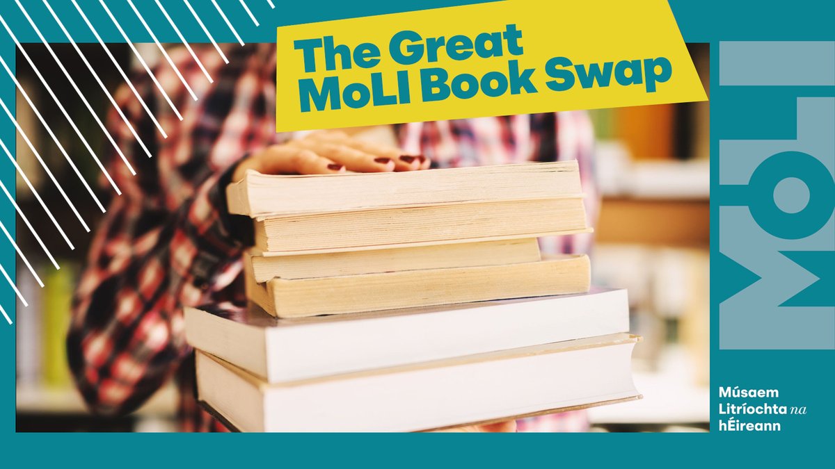 Don't forget to join us this weekend for the Great MoLI Book Swap! This is your opportunity to rehome your well-loved books, and pick up some new reads in the process. Admission is half price (code BOOKSWAP) or free for MoLI members. Exchange books with bookworms of all ages!